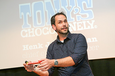 Henk Jan Beltman van Tony Chocolonely.