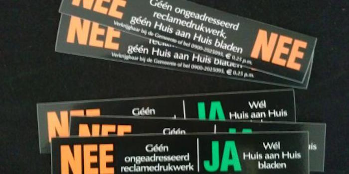 Ja-nee-sticker