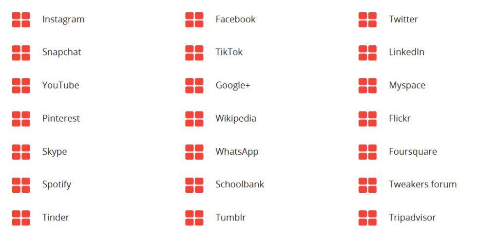 Voorbeelden social media