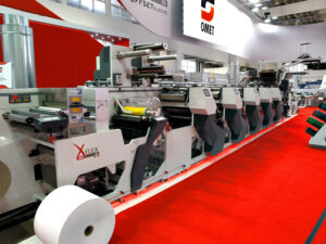 OMET Xflex Varyflex 2; variabele rotatieoffset-labelpers
