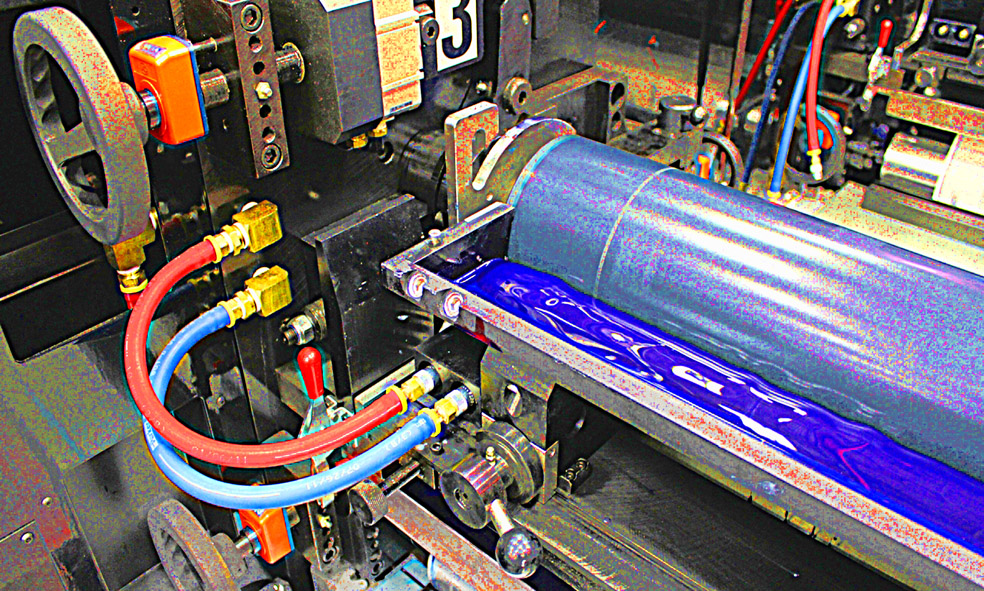 Anilox-inktwerk flexorotatiepers