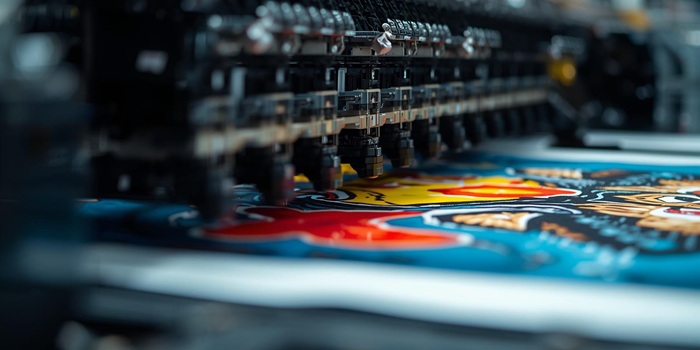 PMN Een textiel printer